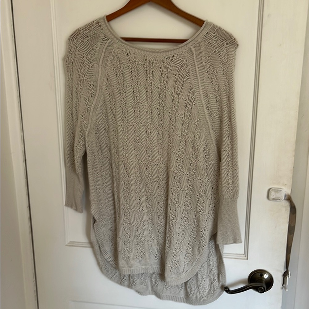 Sparrow Light Gray Crew Neck Sweater